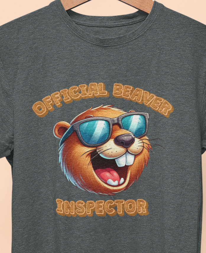 Official Beaver Inspector T-Shirt, funny