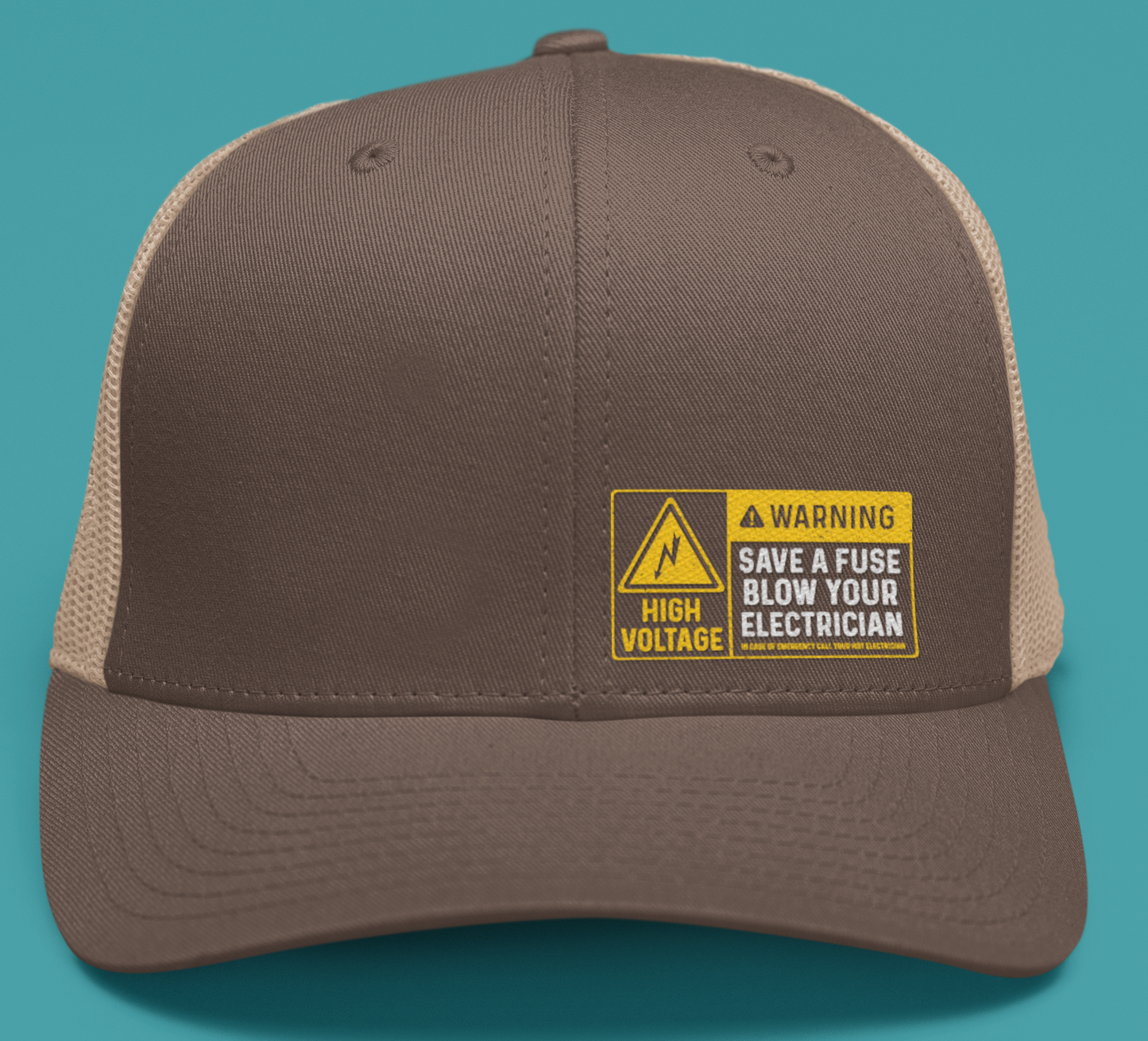 Save a fuse, B%$# a Electrician  Richardson Hats,