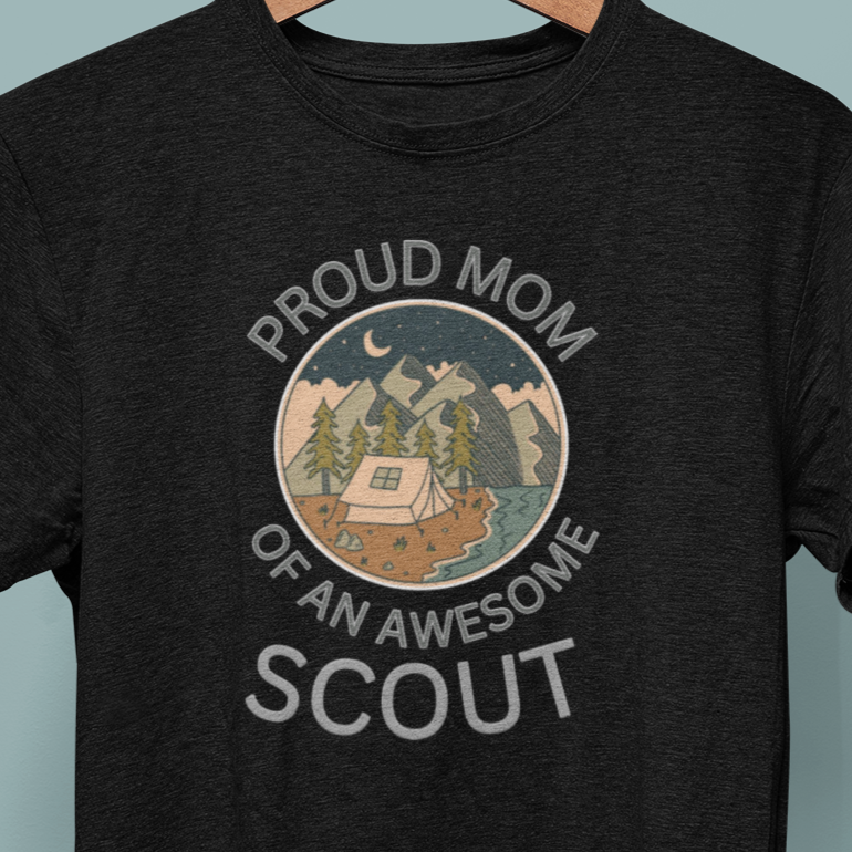 Proud Mom of an Awesome Scout T-shirt