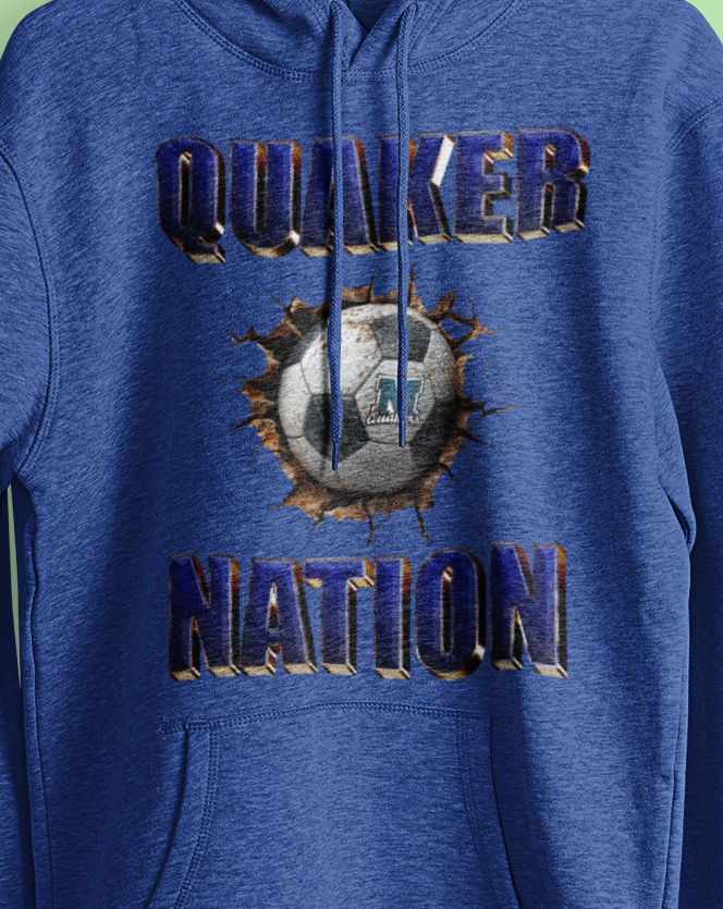 Quaker Nation Soccer Hoodie