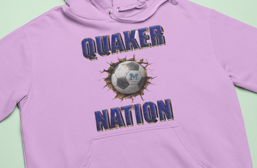 Quaker Nation Soccer Hoodie