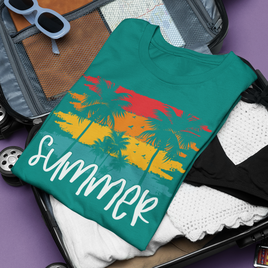 Summer themed 100% Cotton T-shirt