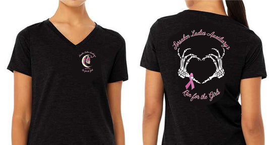 Forsaken Ladies Auxiliary Run For The Girls V-Neck